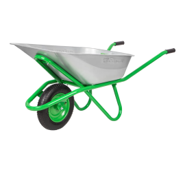 Тачка садово-строительная, грузоподъемность 170 кг, обьем 90 л Сибртех 689633 - 3 Тачка садово-строительная, грузоподъемность 170 кг, обьем 90 л Сибртех 689633 - фото - 3